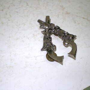 Guns N' Roses Silver-Tone Pin Brooch